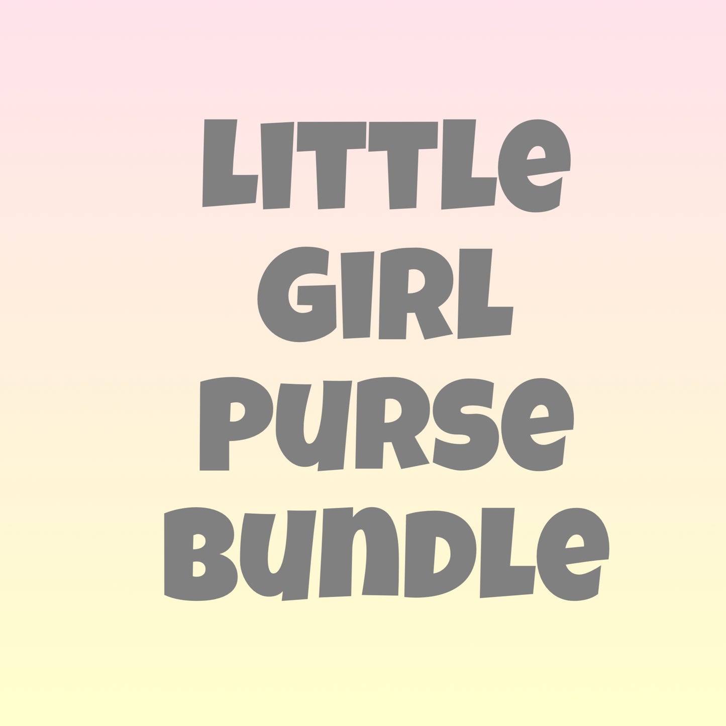 Little Girl Purse Bundle